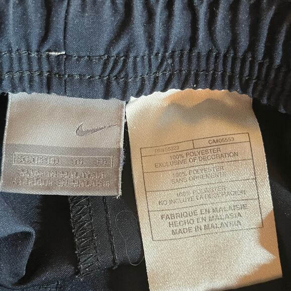 Nike Track Pants Womens Size XL 16-18 Blue Drawstring Athleisure Running Pockets - Picture 9 of 14